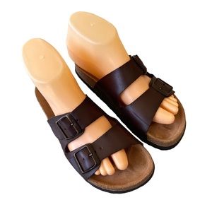 Sierra Verde Birk style sandals cork footpad Made in Spain